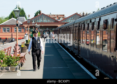 La Severn Valley Railway Station, Kidderminster, Worcestershire Banque D'Images