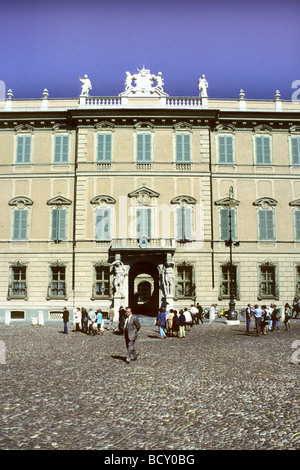 Palazzo Bianchi sur la Piazza Sordello Mantoue Italie Banque D'Images