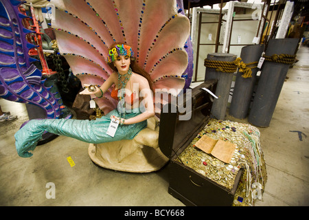 20e siècle Props props prop prop house North Hollywood Los Angeles Banque D'Images