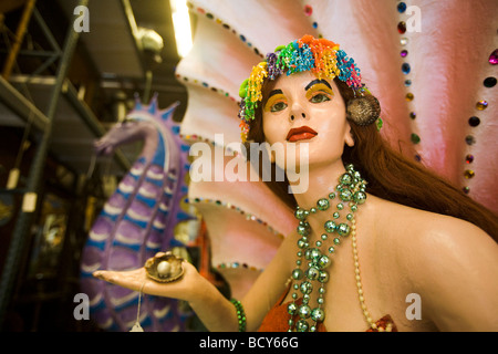 20e siècle Mermaid Accessoires North Hollywood Los Angeles Banque D'Images