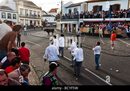 Corde traditionnelle Féria de l'île de Terceira aux Açores Banque D'Images