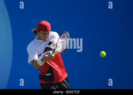 Aegon tournoi de tennis International Eastbourne East Sussex Lundi 15 Juin 2009 Robert Kendrick d'USA Banque D'Images