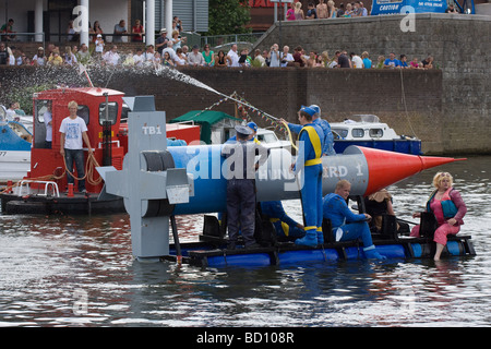 Maidstone kent medway river festival Angleterre Angleterre europe Banque D'Images