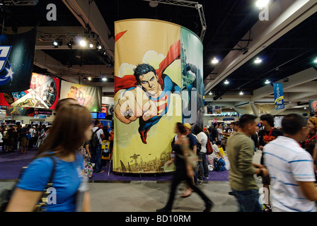 International convention Comic-Con 2009 à San Diego. L'assemblée annuelle des bd et arts populaires convention attire 126 000. Banque D'Images