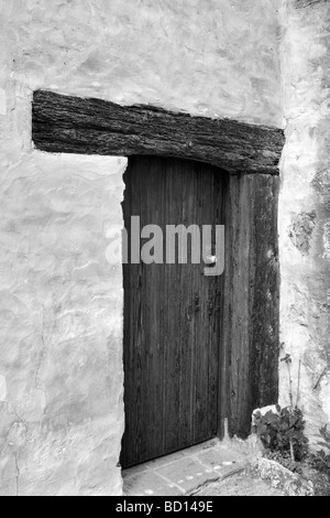 Dans les jardins de la porte à la Mission de Carmel Carmel by the Sea Californie Banque D'Images