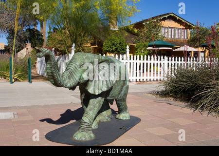 Café de la ville de Mesa Grande région de Phoenix Arizona USA Banque D'Images