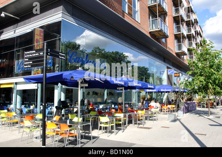 Carluccio's Restaurant, Nouvelle-Zélande Avenue, Walton-on-Thames, Surrey, Angleterre, Royaume-Uni Banque D'Images