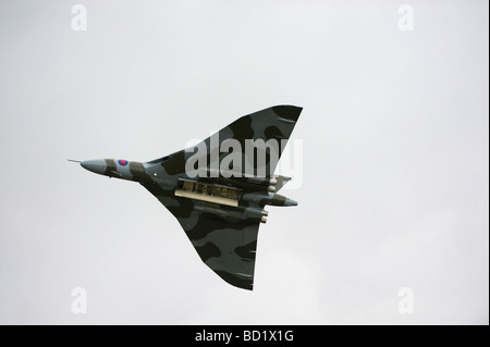 Meeting aérien de Fairford Dimanche 2009 Avro Vulcan Vulcan B2 à l'Aérodrome de Bruntingthorpe Sky Banque D'Images