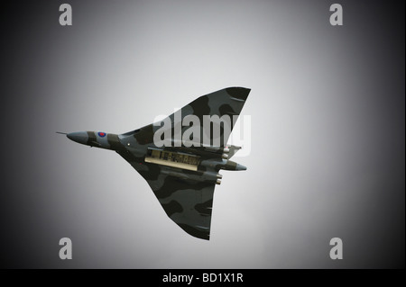 Meeting aérien de Fairford Dimanche 2009 Avro Vulcan Vulcan B2 à l'Aérodrome de Bruntingthorpe Sky Banque D'Images