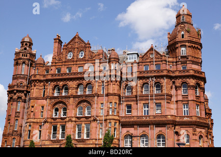 Façade de l'hôtel moulin classé grade 2 rue moulin sur manchester uk Banque D'Images