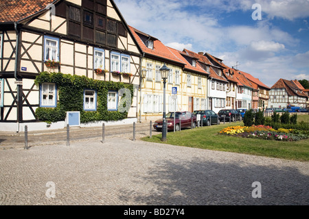 Mot, Quedlinburg, Saxe-Anhalt, Allemagne Banque D'Images