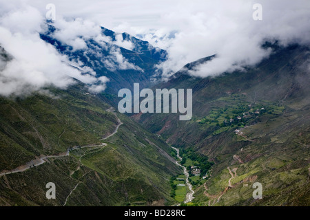 Meili snow mountain, Yunnan Province, China Banque D'Images