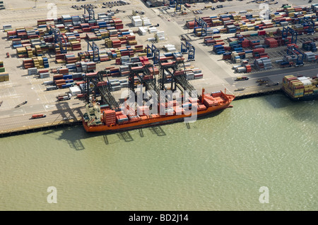 Le Cap Ortegal dans le port de Felixstowe Royaume-uni Banque D'Images