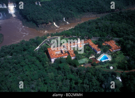 Hôtel Das Cataratas Iguassu Falls National Park de l'État de Parana Brésil Amérique du Sud Banque D'Images