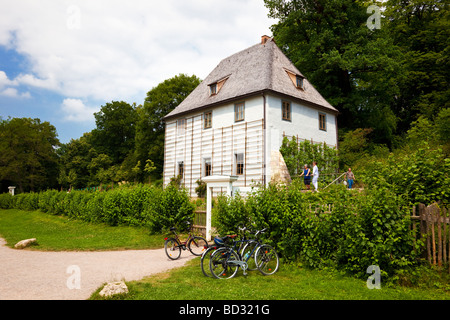 Weimar, Allemagne, Europe - Maison d'été de Goethe. Banque D'Images