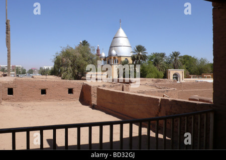 D'omdurman soudan nubie tombeau du mahdi Banque D'Images