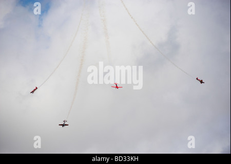 Dimanche 2009 le meeting aérien de Fairford Royal Jordanian Falcons d' EA300L Banque D'Images