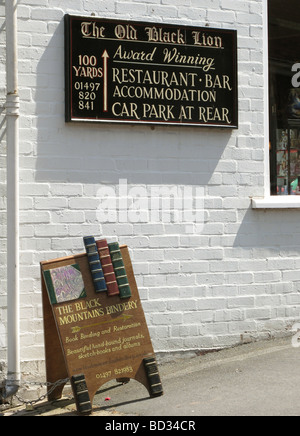 Hay-on-Wye Powys Pays de Galles GO UK 2009 Banque D'Images