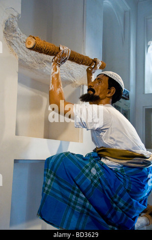 Une maison du patrimoine à Al Shindagha salon Bur Dubai Banque D'Images