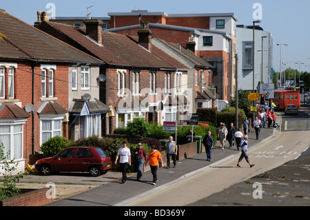 Une ancienne ville de fer Eastleigh Hampshire dans le sud de l'Angleterre, Royaume-Uni Banque D'Images