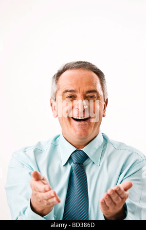 Portrait of a smiling manager Banque D'Images