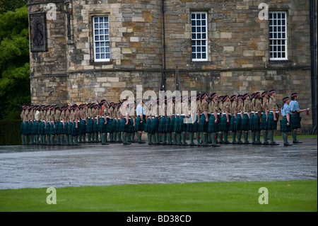 Régiment de la Garde écossaise, Édimbourg, Écosse, Royaume-Uni, Europe Banque D'Images