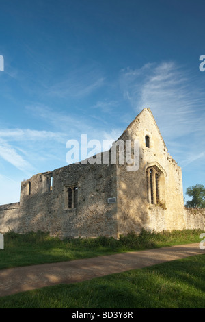 Les ruines de l'abbaye Godstow sur les rives de la Tamise à Oxford UK Banque D'Images