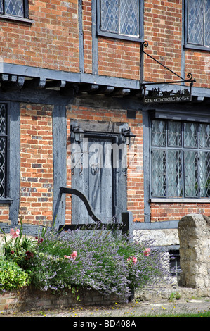 Le Old Court House, Whitchurch, High Street, Buckinghamshire, Angleterre, Royaume-Uni Banque D'Images