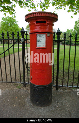 Cipherless Post Box, Newcastle, Nottingham Voir Banque D'Images