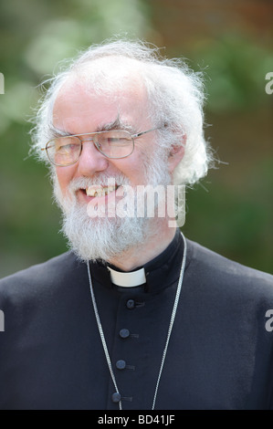 Ancien archevêque de Canterbury Dr Rowan Williams. Photo de Jim Holden. Banque D'Images