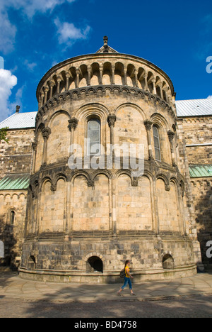 Lund Cathédrale Domkyrkan Skåne Suède Europe Banque D'Images