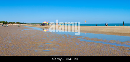 Plage de Casuarina Casuarina Coastal réserver dans Darwin, Australie Banque D'Images