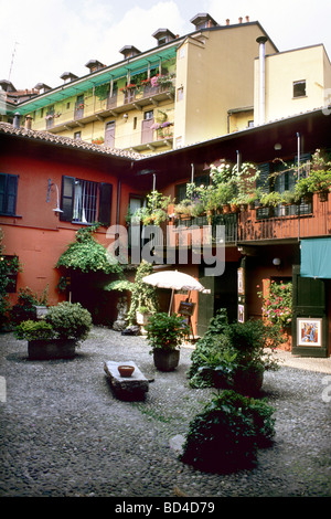 Navigli à Milan Banque D'Images