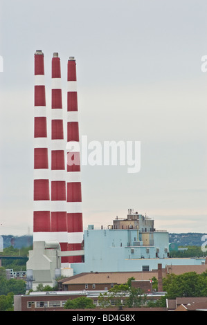 Tufts Cove power plant à Dartmouth, Halifax, Nouvelle-Écosse, Canada Banque D'Images