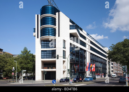 Willy Brandt Haus, Berlin, Allemagne Banque D'Images