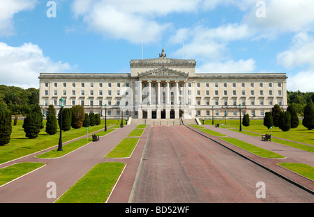 Stormont, les édifices du Parlement de l'Irlande du Nord, à Belfast Banque D'Images