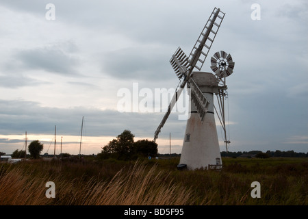 Dyke Thurne Bazin Norfolk UK Banque D'Images