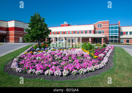 L'entrée principale de la Boundary Trails Health Centre près de Winkler Manitoba Canada Banque D'Images