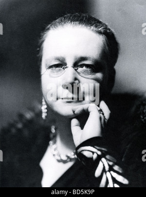 DOROTHY LEIGH SAYERS (1893-1957) écrivain anglais detective story en 1938 Banque D'Images