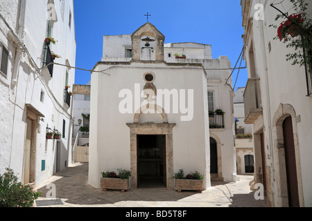 Église de la Madonna del Soccorso, Centro Storico, Bari, Pouilles, Italie. Banque D'Images