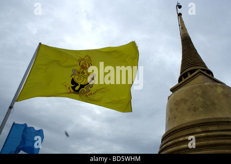 La montagne d'Or , Wat Saket Banque D'Images