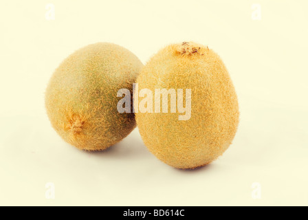 L'Actinidia deliciosa Kiwifruits Banque D'Images