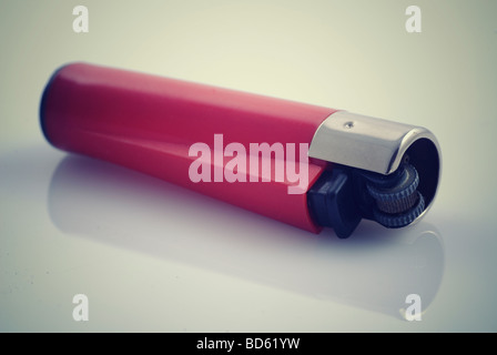 Briquet rouge Banque D'Images