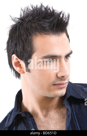 Beau jeune homme Banque D'Images