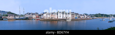 Auray (56) : le port de Saint Goustan Banque D'Images