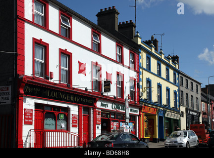 Deery s Bar Rue Principale Carrickmacross Banque D'Images