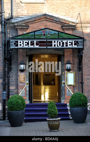 L'Hôtel Bell, le quai, Sandwich. Kent, Angleterre, Royaume-Uni Banque D'Images