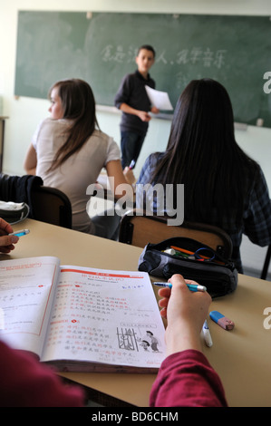 Ollioules (83) : 'lycée privé Saint Joseph'' high school / secondaire Banque D'Images