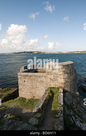 Point de Pendennis Falmouth, Cornwall Banque D'Images