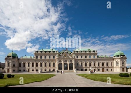 La région de palais de la Belvedere, Vienne, Autriche Banque D'Images